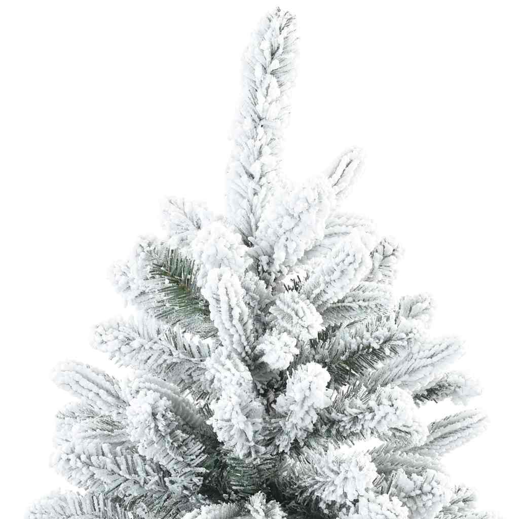 Albero di Natale artificiale con 150 LED Bianco 150 cm PE e PVC