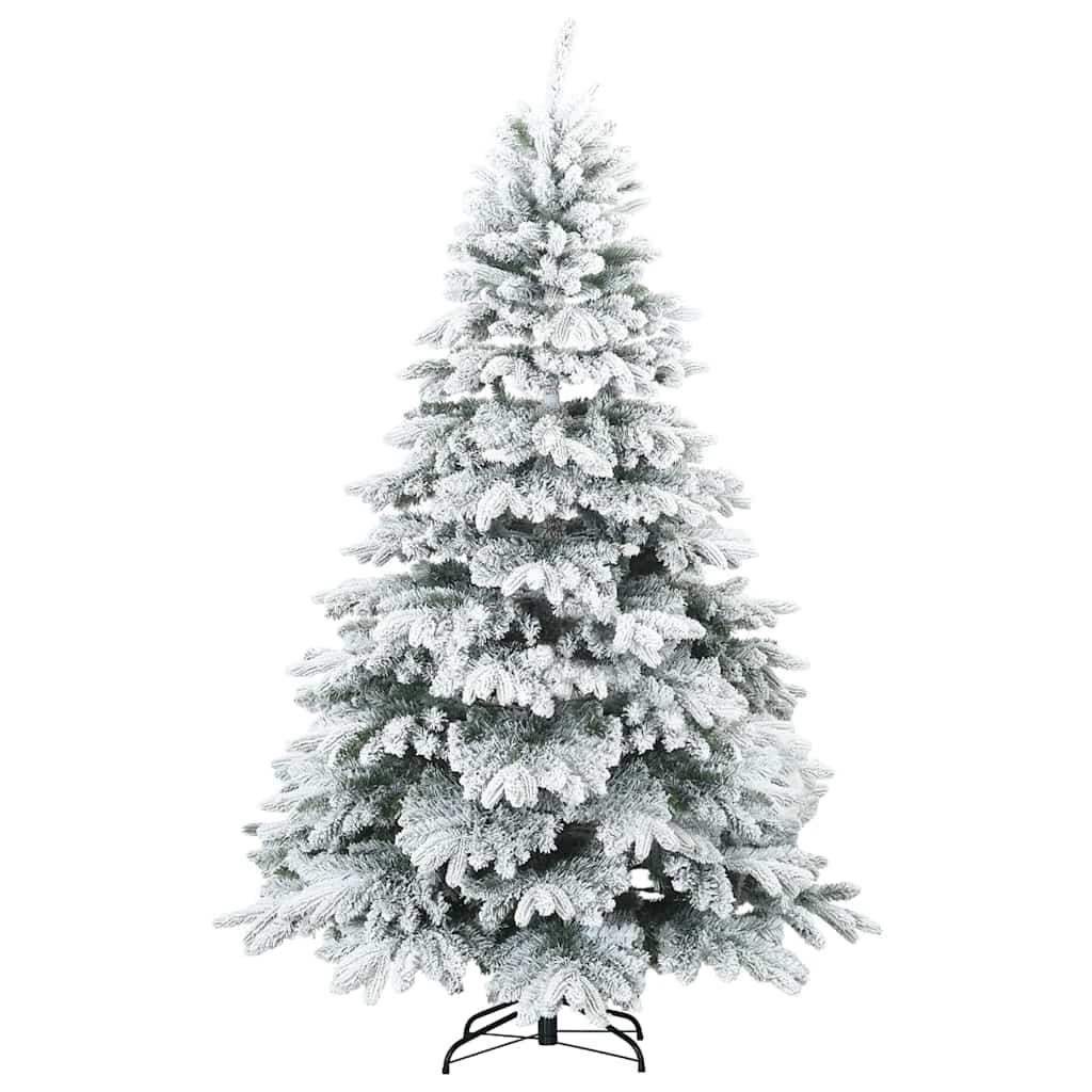 Albero di Natale artificiale con 300 LED Bianco 240 cm PE e PVC