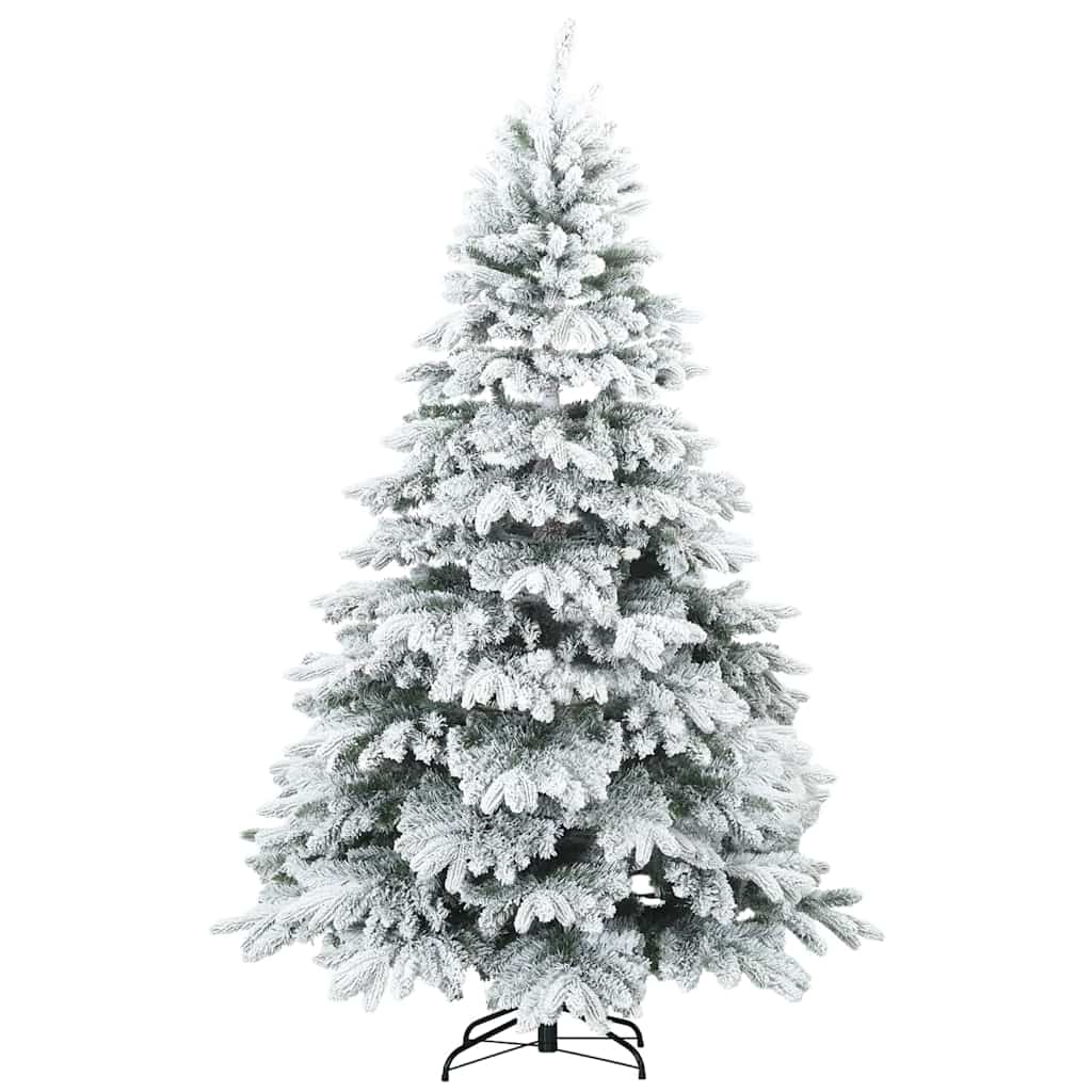 Albero di Natale artificiale con 300 LED Bianco 240 cm PE e PVC