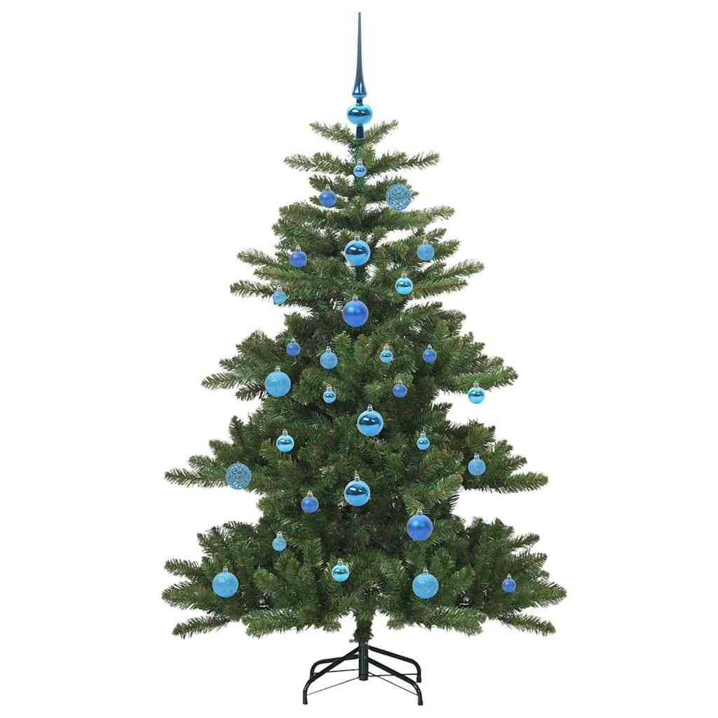 Albero di Natale Artificiale con Rami Pieghevoli Verde 150 cm