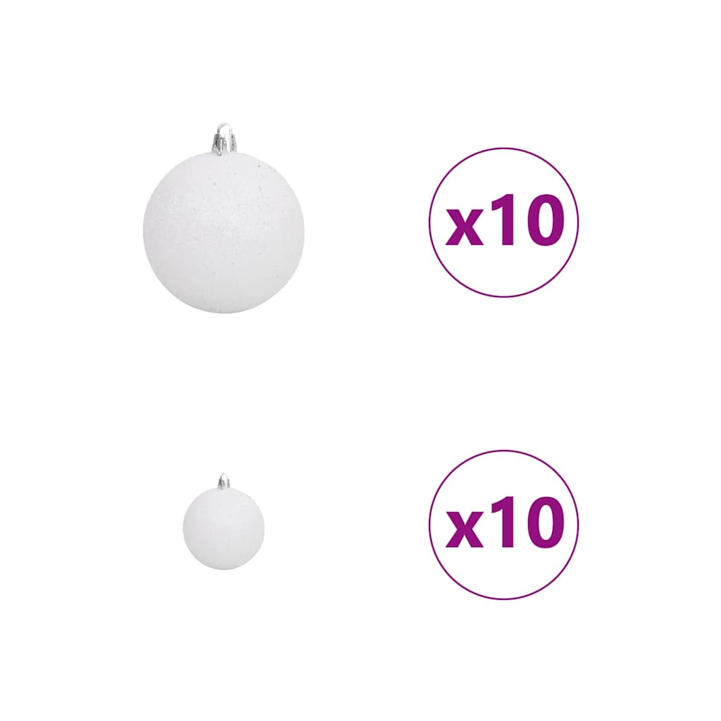 Albero di Natale Artificiale con Rami Pieghevoli Verde 180 cm