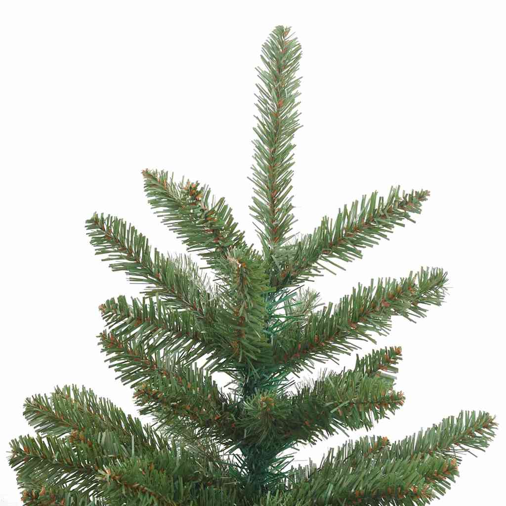 Albero di Natale Artificiale con Rami Pieghevoli Verde 210 cm