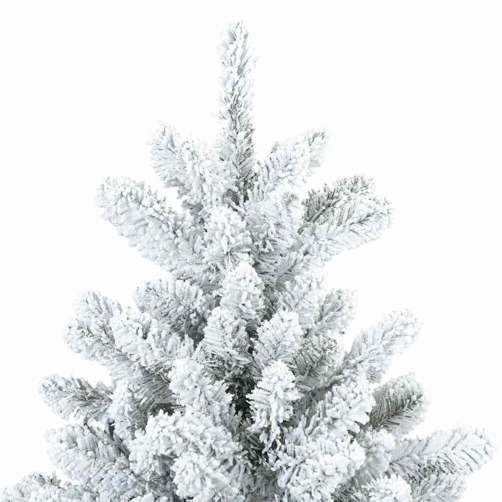 Albero di Natale Artificiale con Rami Pieghevoli Bianco 240 cm