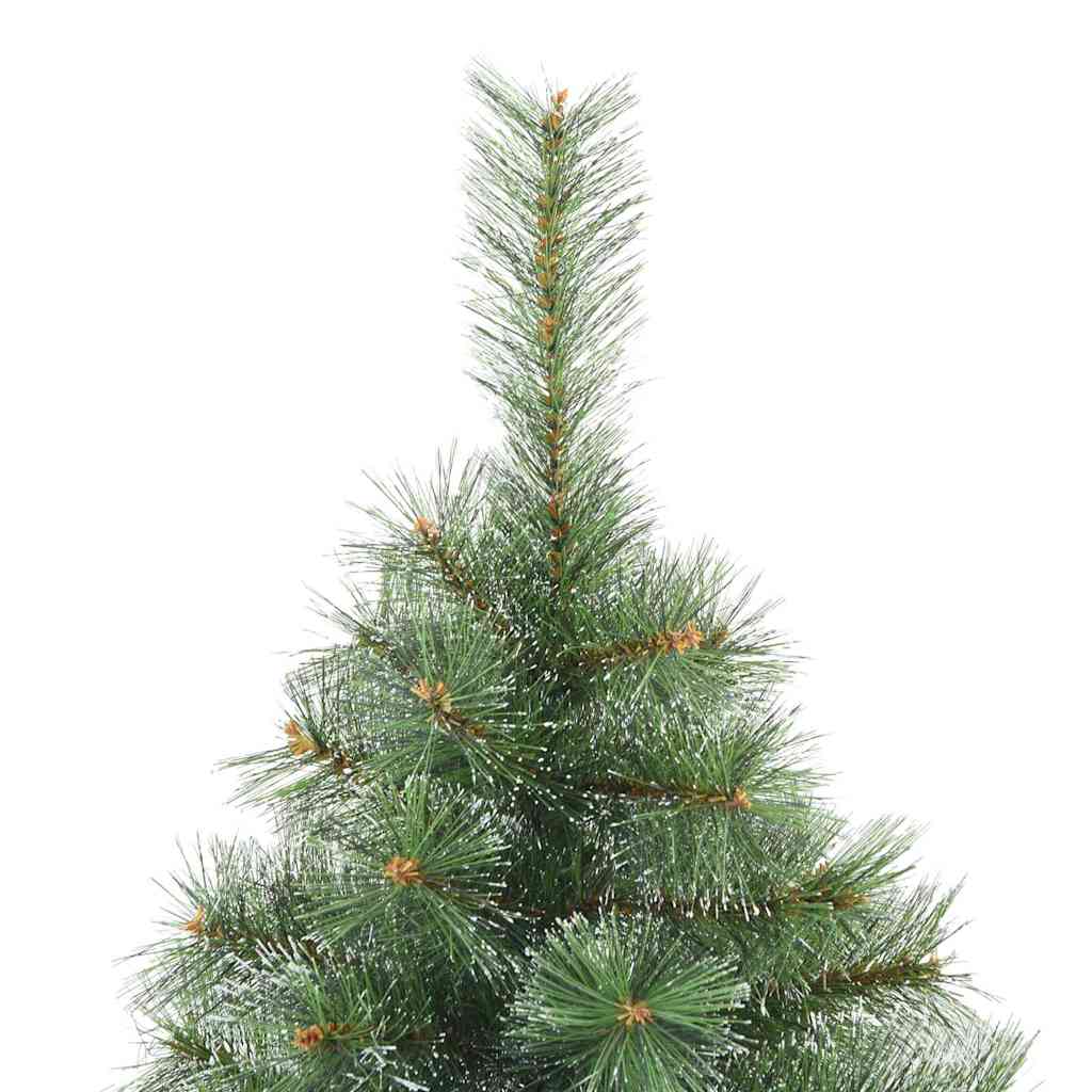 Albero di Natale artificiale con 150 LED Verde 150 cm PE e PVC