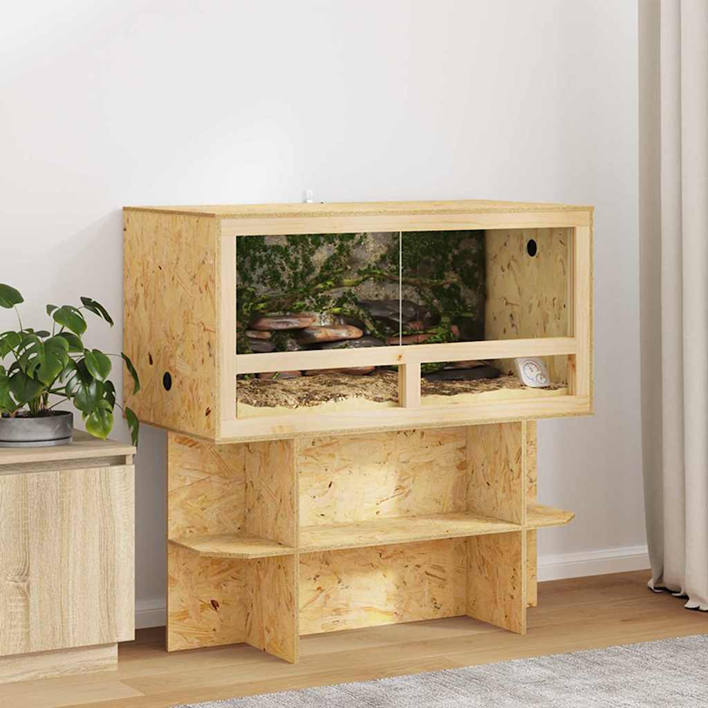 Terrario Marrone 100 x 50 x 100 cm OSB