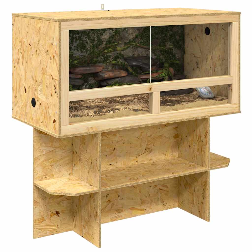 Terrario Marrone 100 x 50 x 100 cm OSB