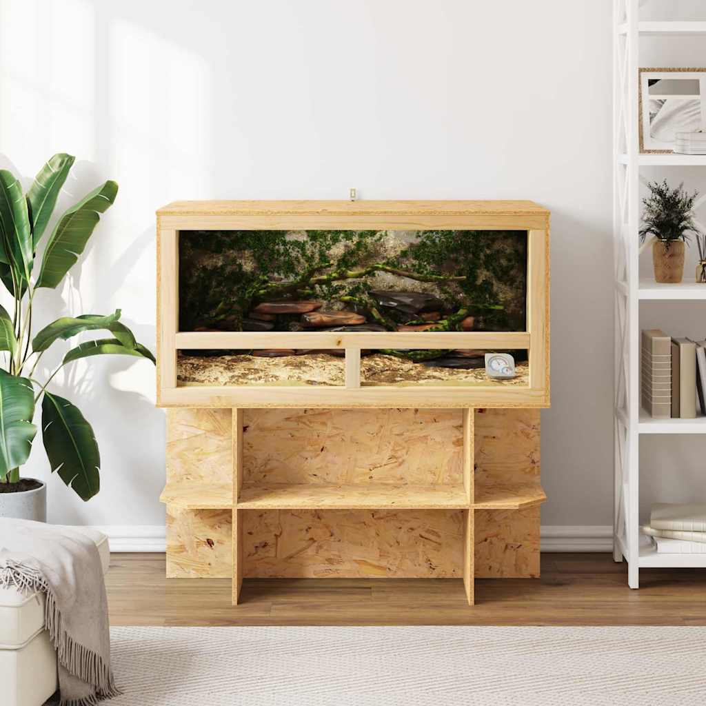 Terrario Marrone 100 x 50 x 100 cm OSB