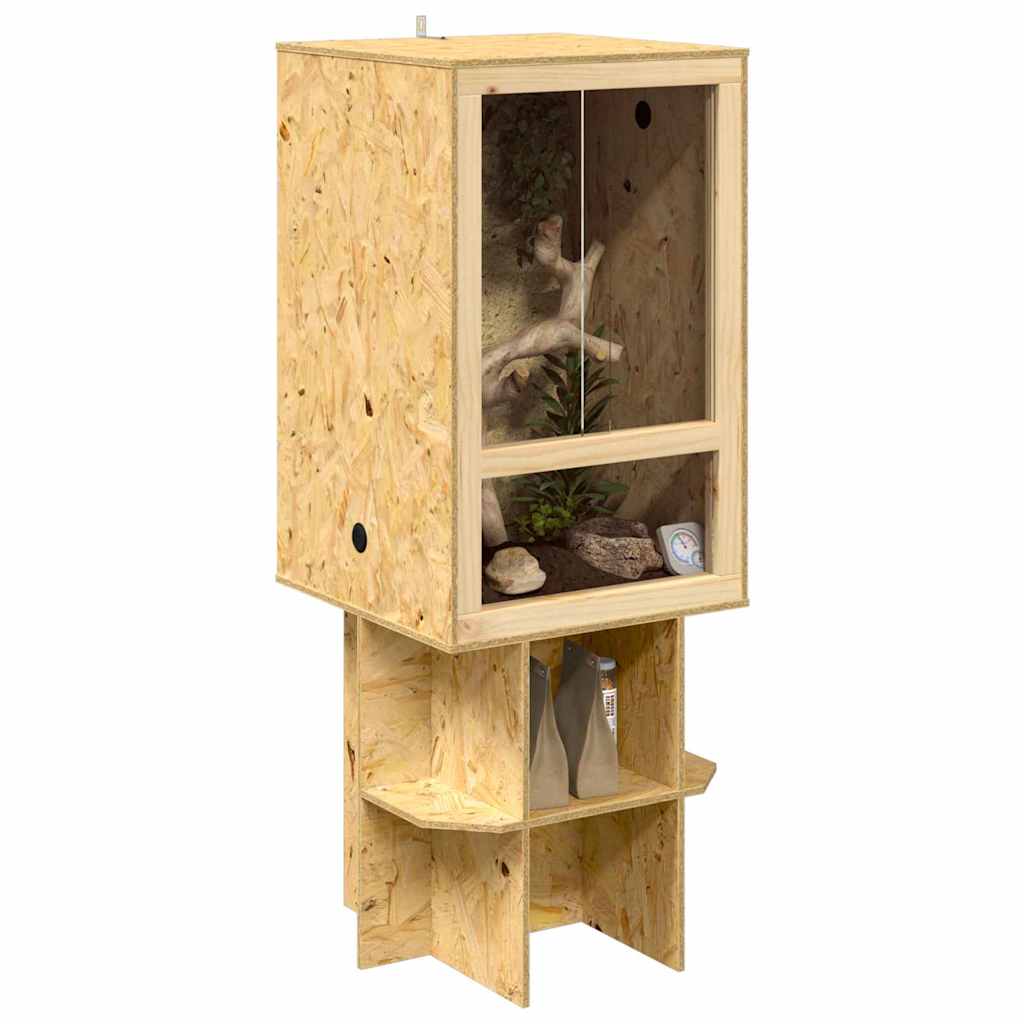 Terrario Marrone 50 x 50 x 130 cm OSB