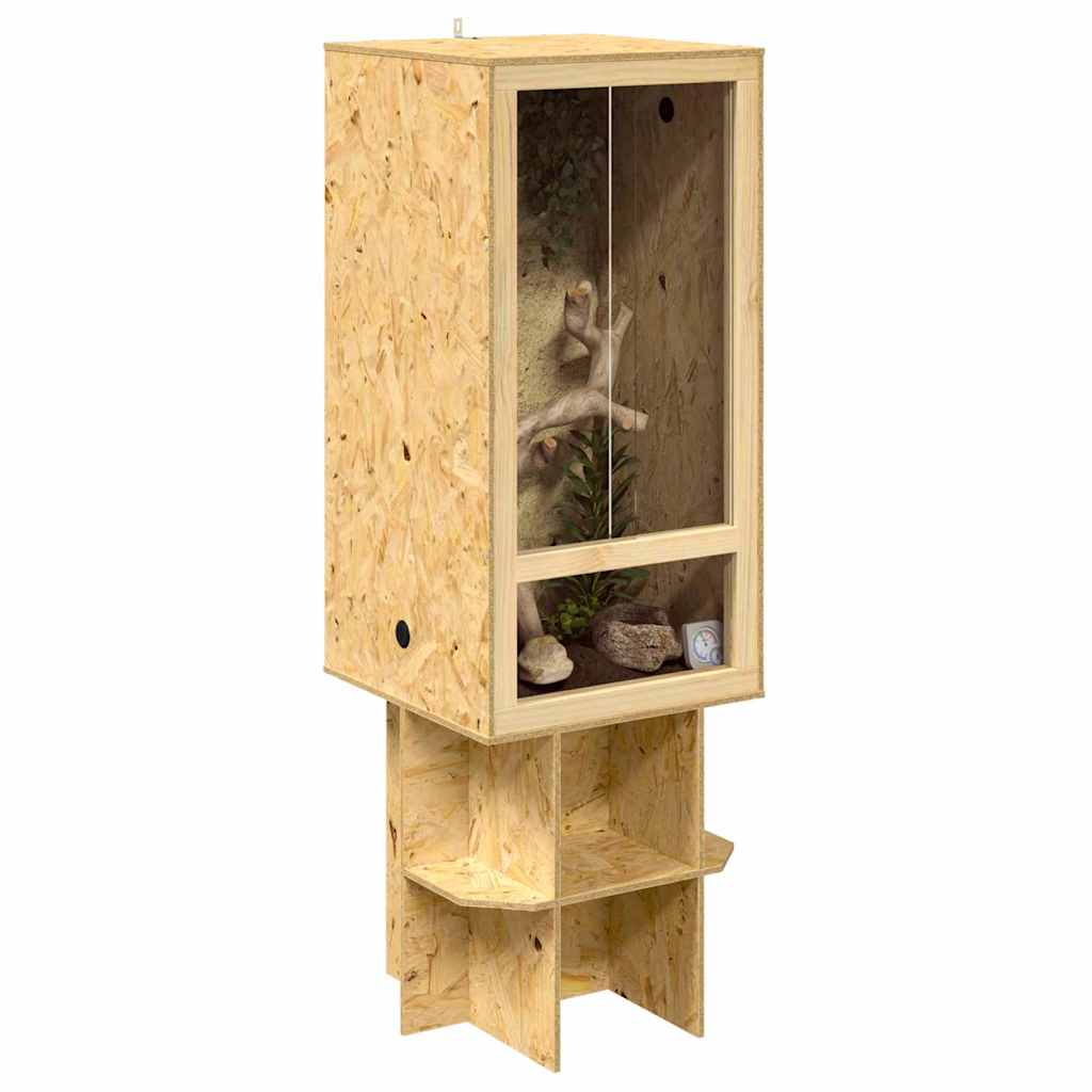 Terrario Marrone 50 x 50 x 150 cm OSB