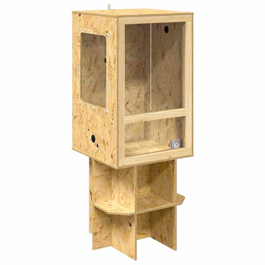 Terrario Marrone 50 x 50 x 130 cm OSB