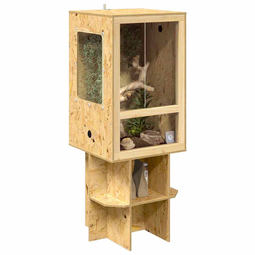 Terrario Marrone 50 x 50 x 130 cm OSB