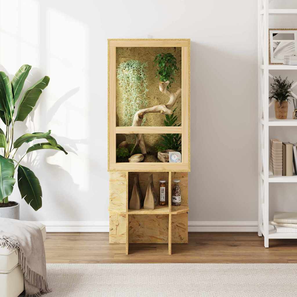 Terrario Marrone 50 x 50 x 130 cm OSB