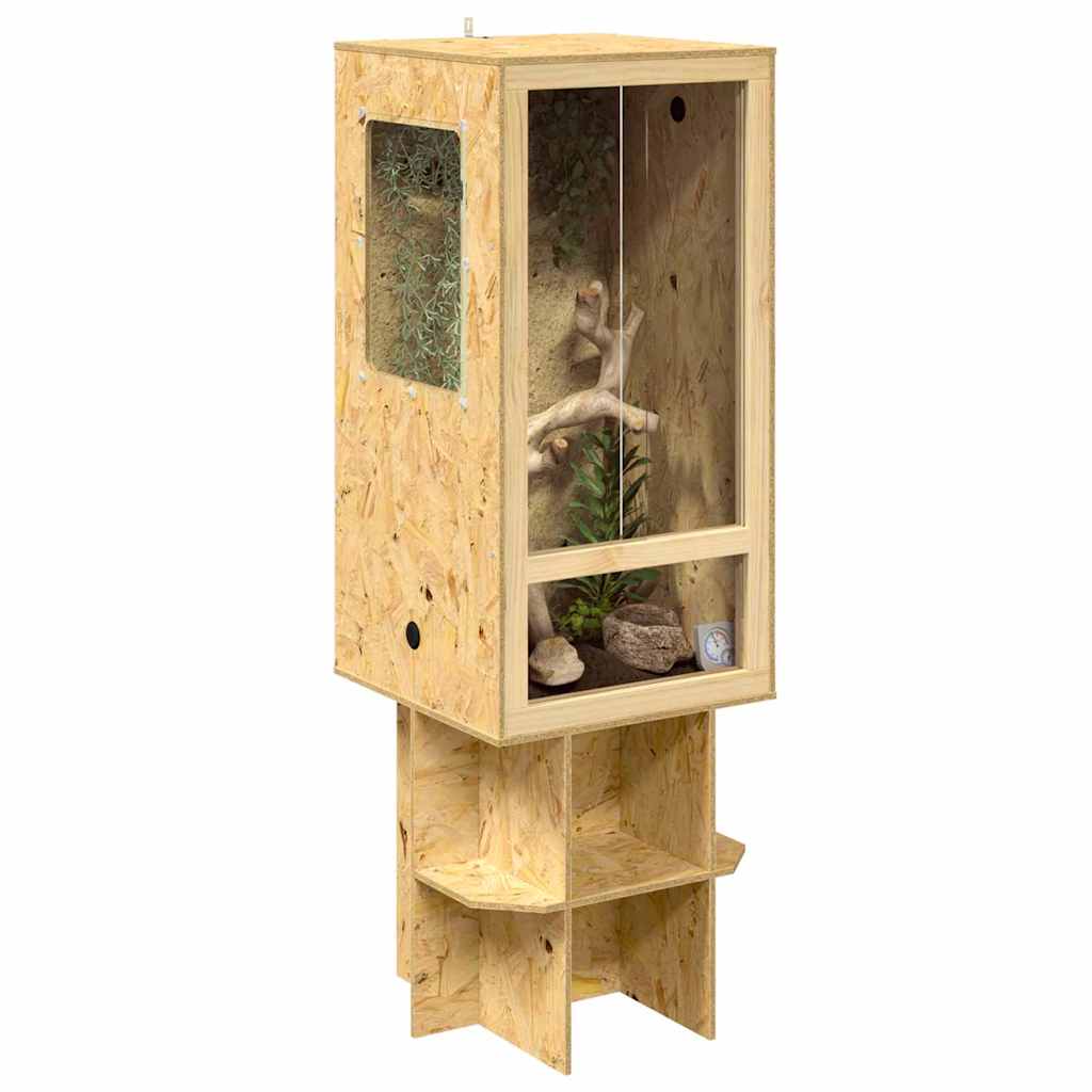 Terrario Marrone 50 x 50 x 150 cm OSB