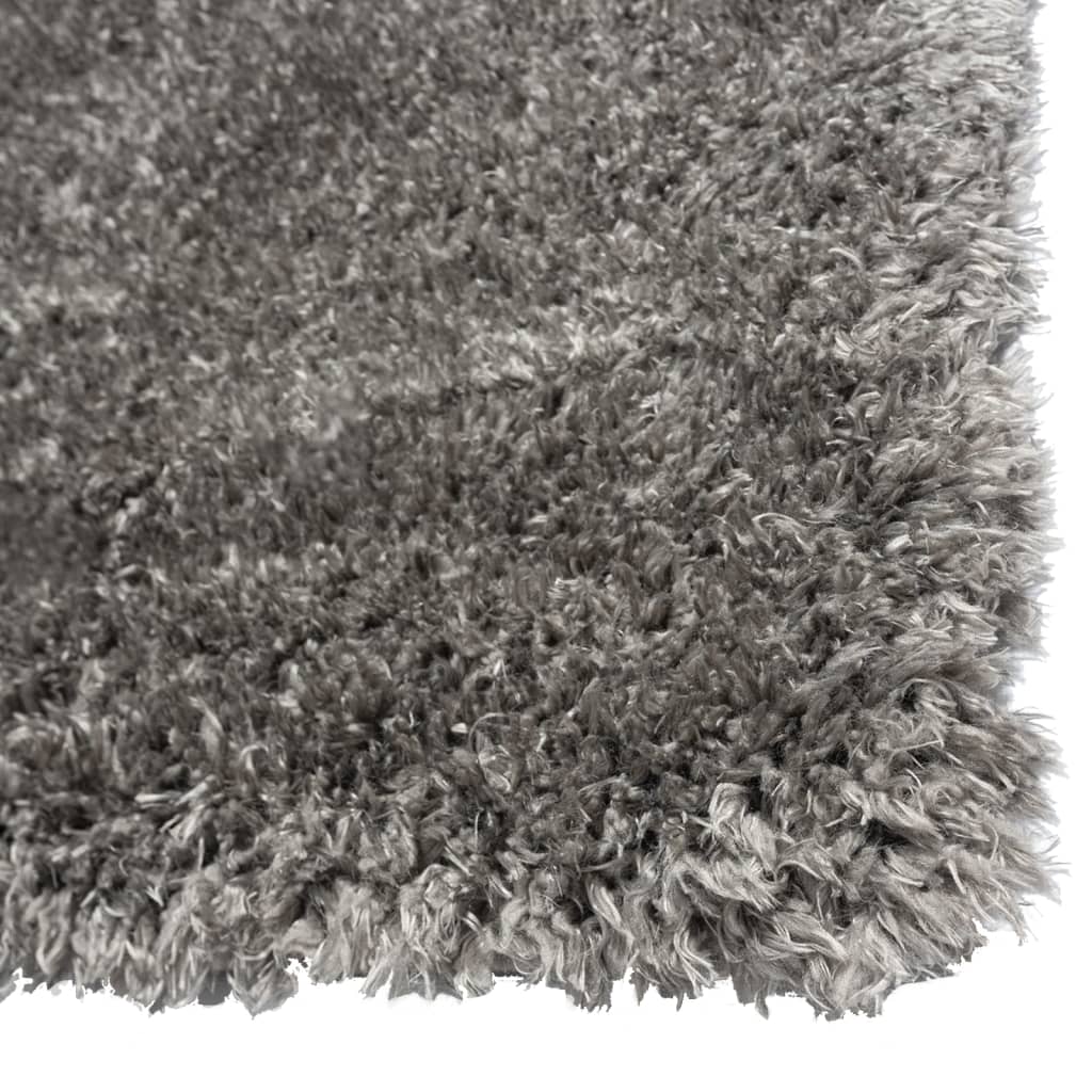 Tappeto Shaggy a Pelo Lungo Antracite 140x200 cm 50 mm
