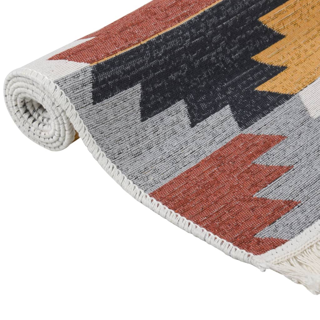 Tappeto Multicolore 80x300 cm in Cotone
