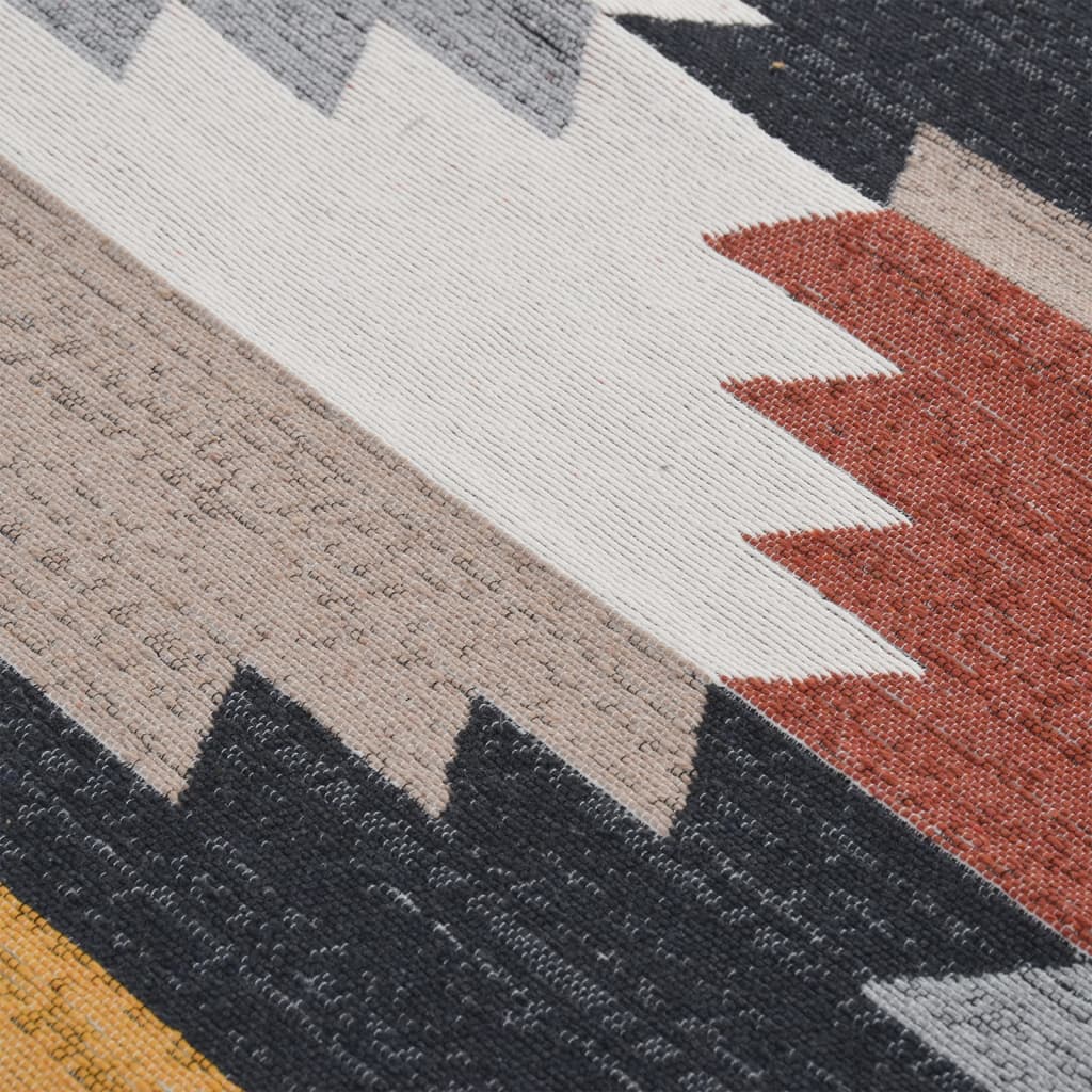 Tappeto Multicolore 80x300 cm in Cotone