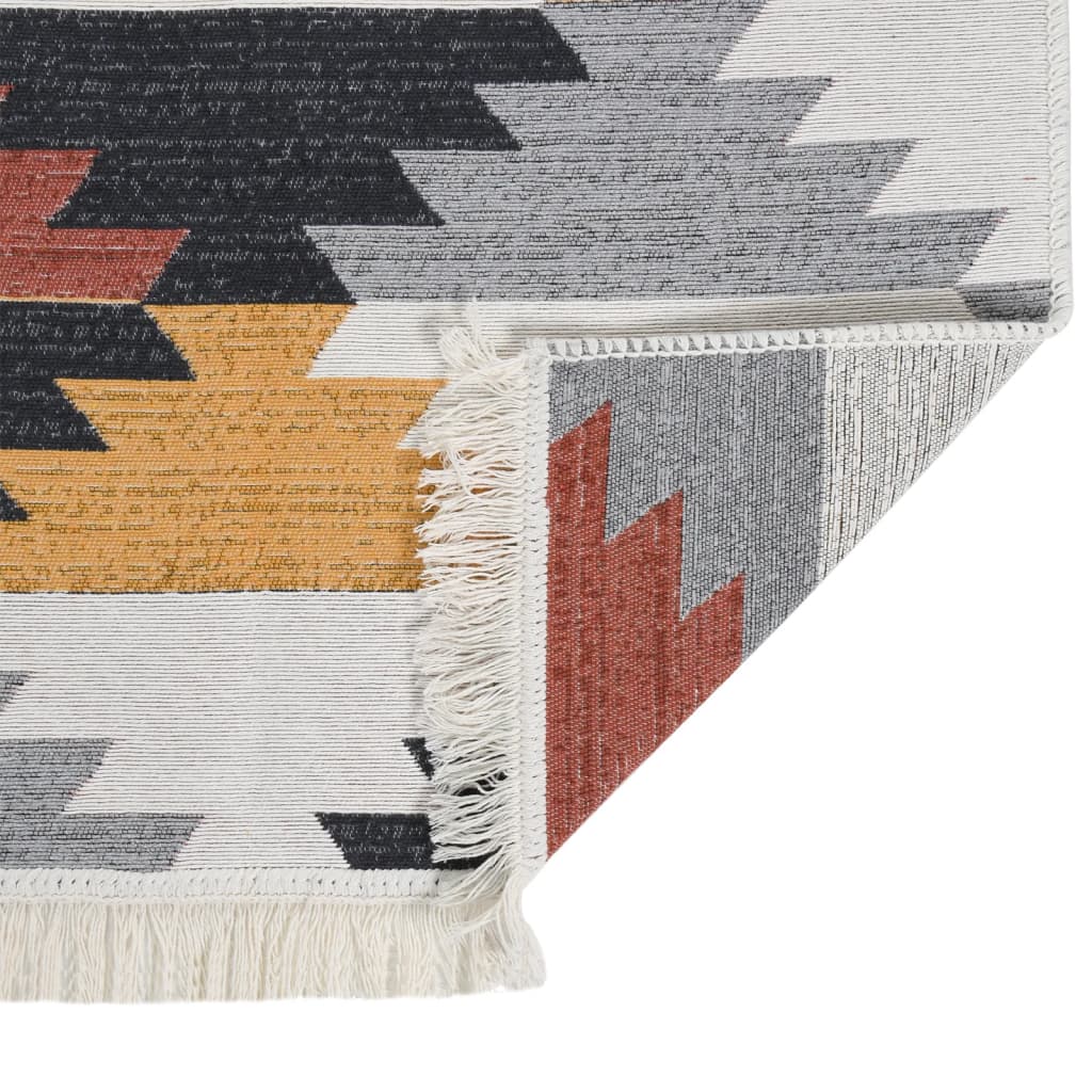 Tappeto Multicolore 80x300 cm in Cotone