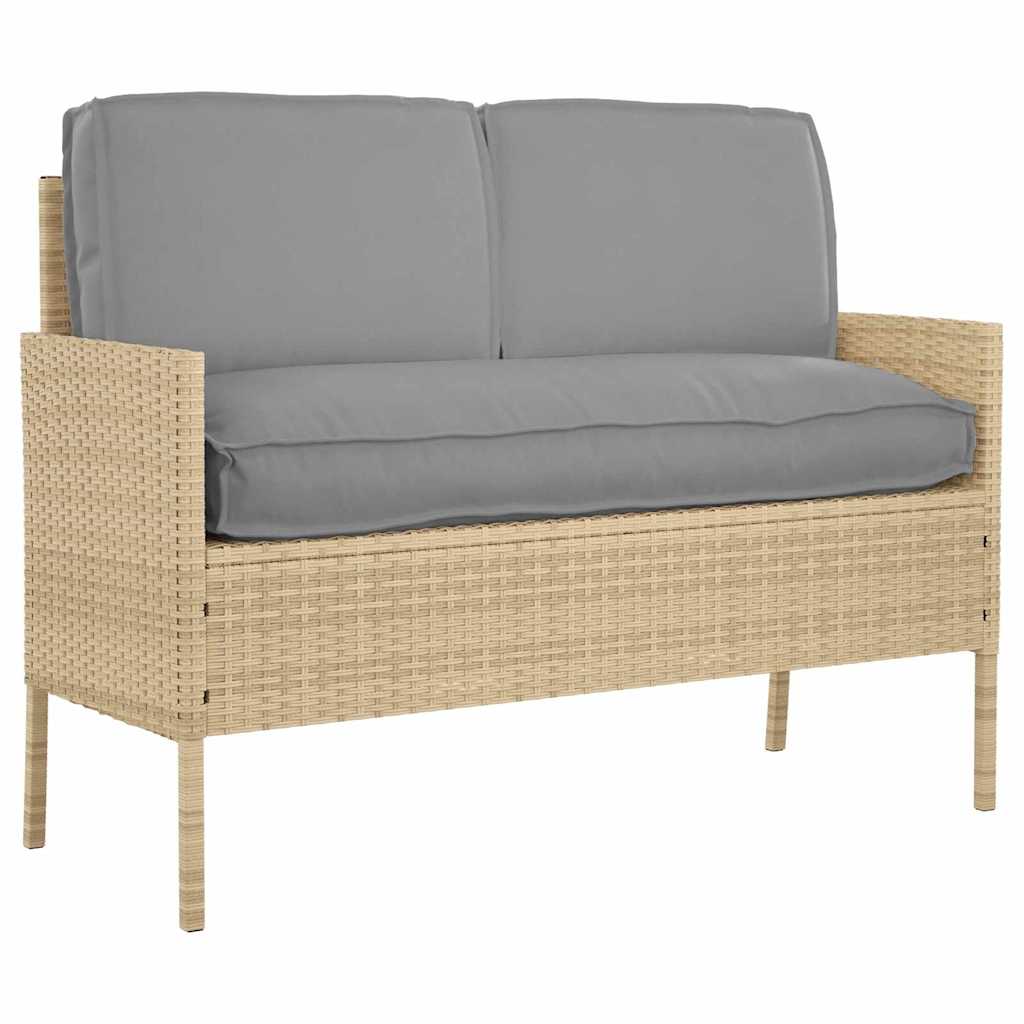Set di Cuscini Tessuto Oxford Grigio 120 x 50 x 52 cm
