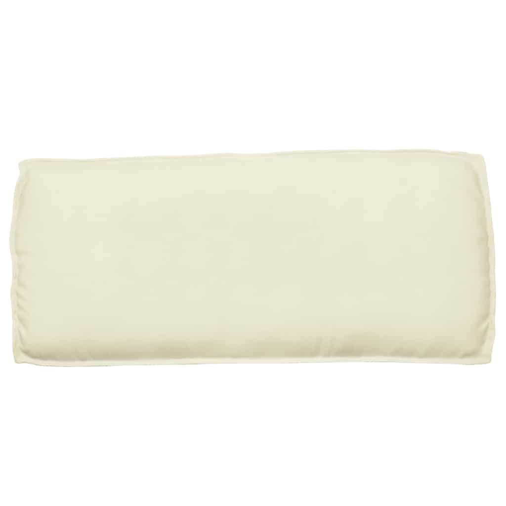 Set di Cuscini Tessuto Oxford Crema 120 x 50 x 52 cm
