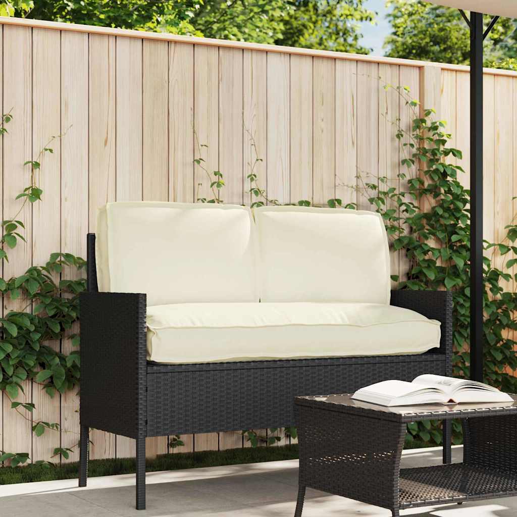 Set di Cuscini Tessuto Oxford Crema 120 x 50 x 52 cm