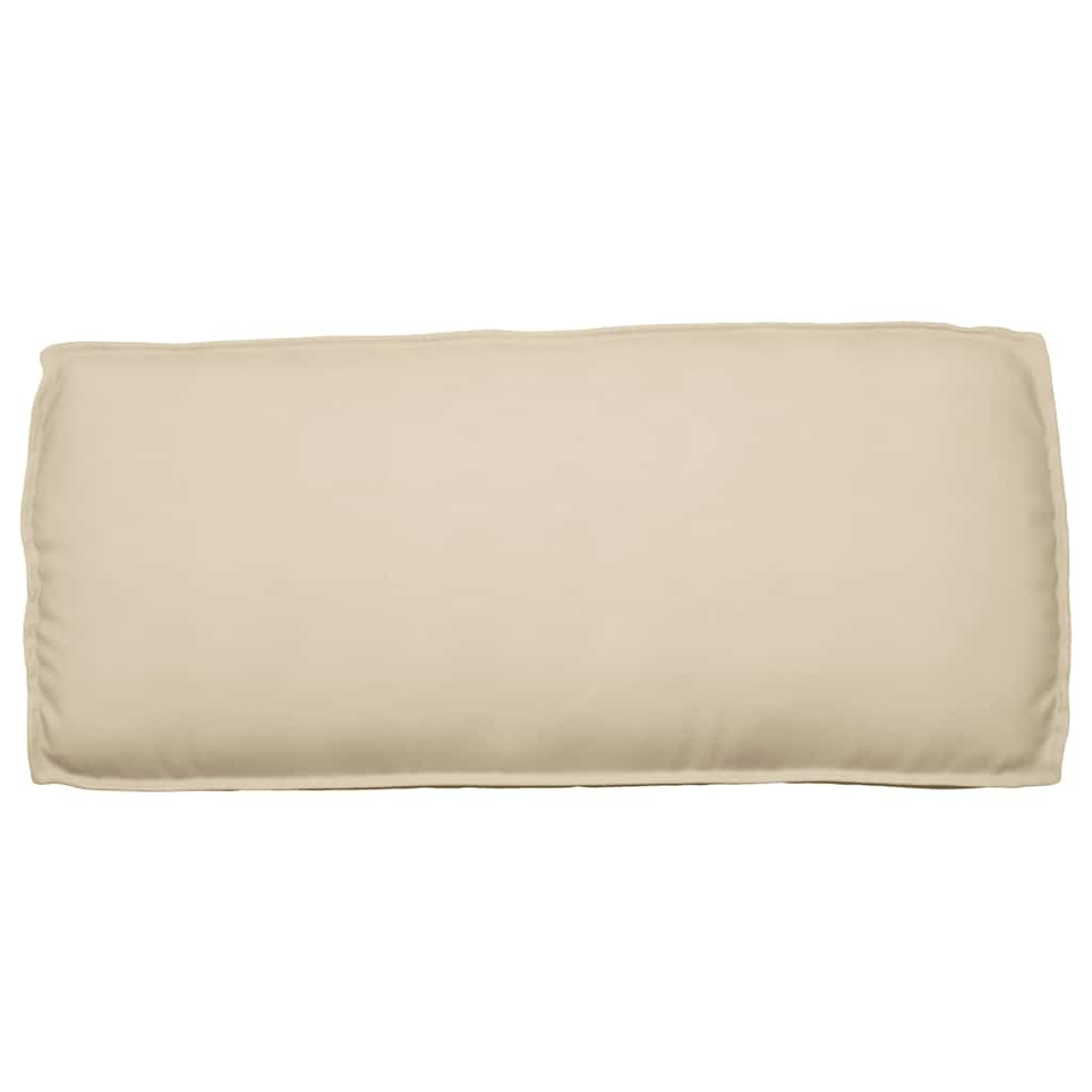 Set di Cuscini Tessuto Oxford Beige 120 x 50 x 52 cm