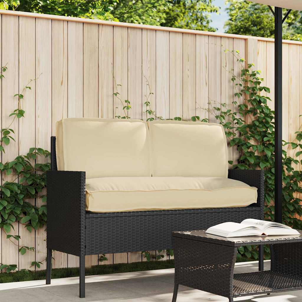 Set di Cuscini Tessuto Oxford Beige 120 x 50 x 52 cm