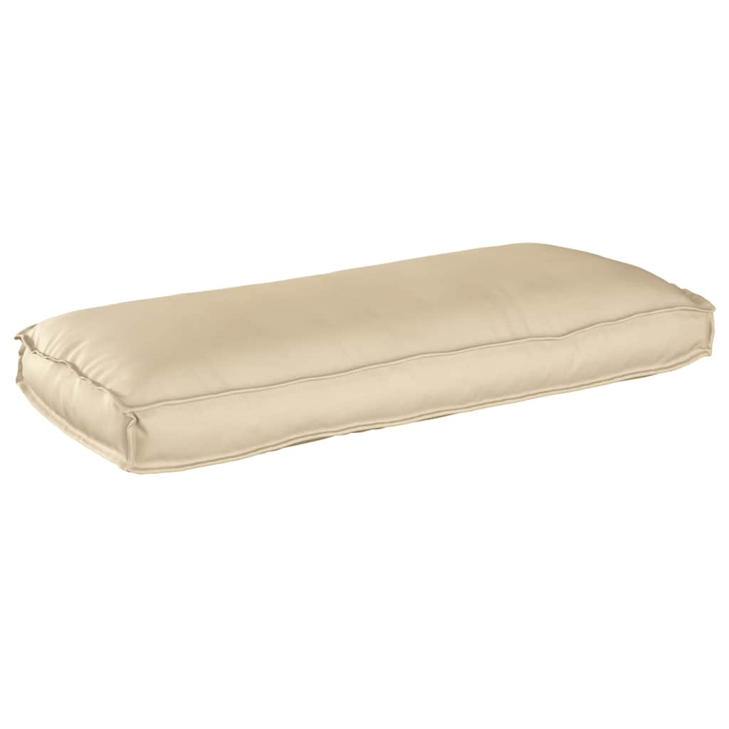 Set di Cuscini Tessuto Oxford Beige 120 x 50 x 52 cm