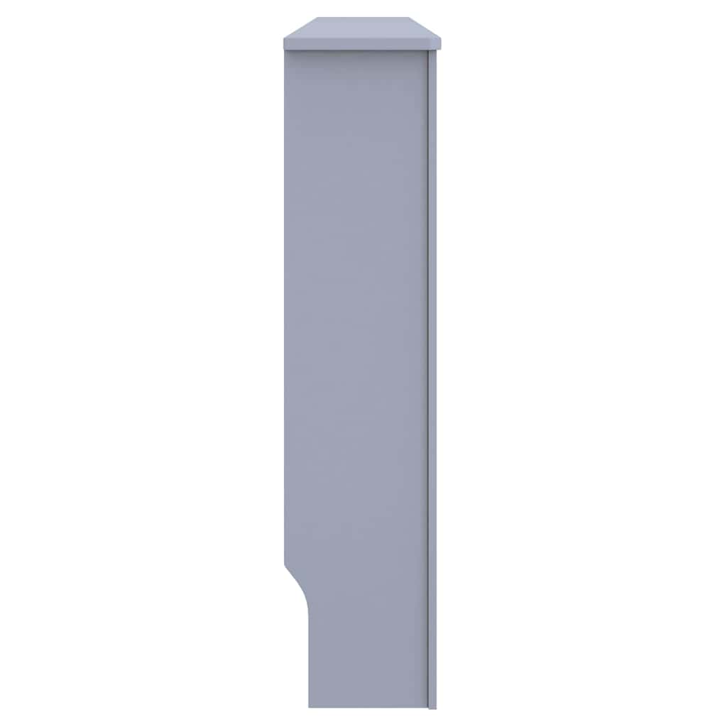 Copertura per radiatori 2 pz Grigio 172 x 19 x 81,5 cm