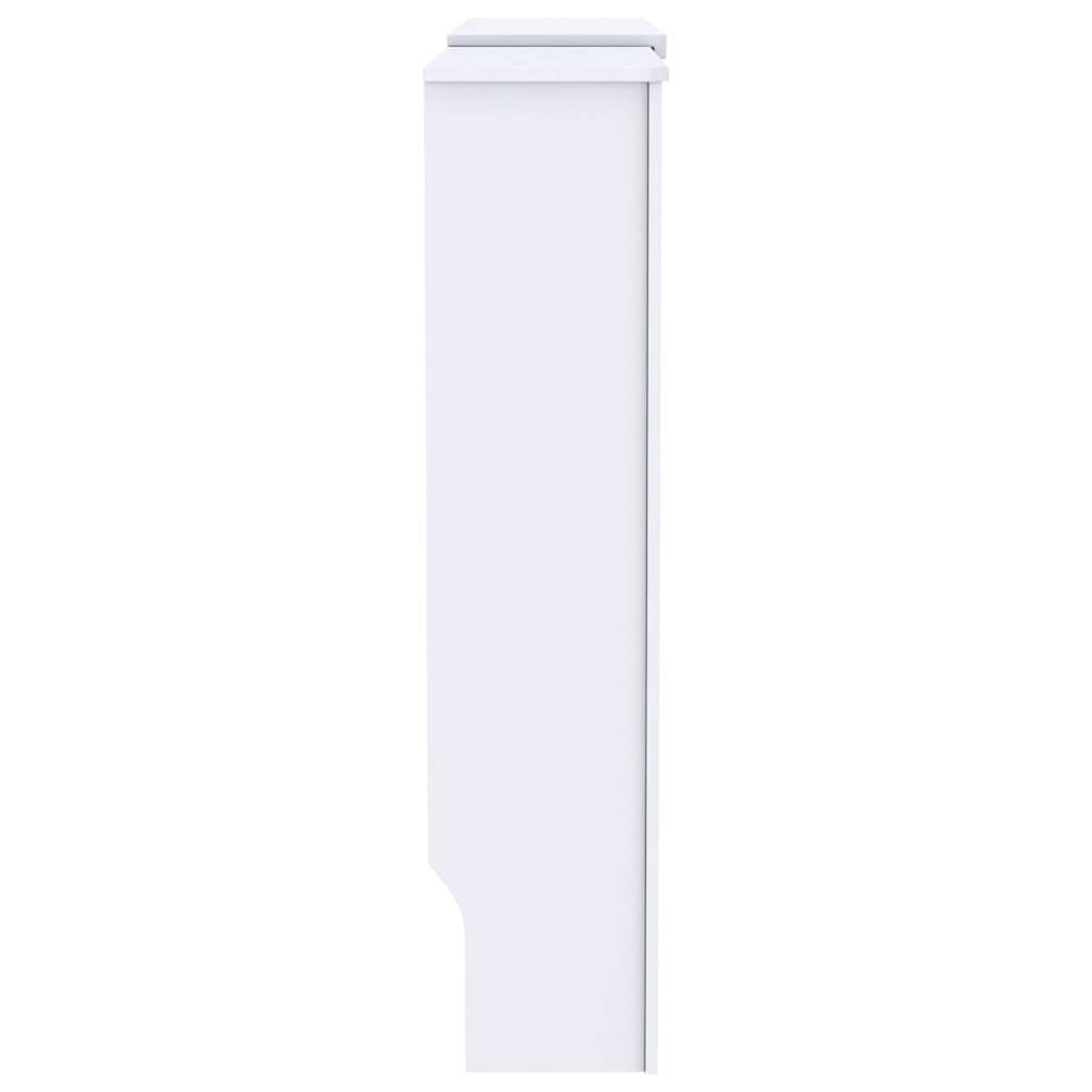 Copertura per radiatori 2 pz Bianco 205 x 20,5 x 81,5cm