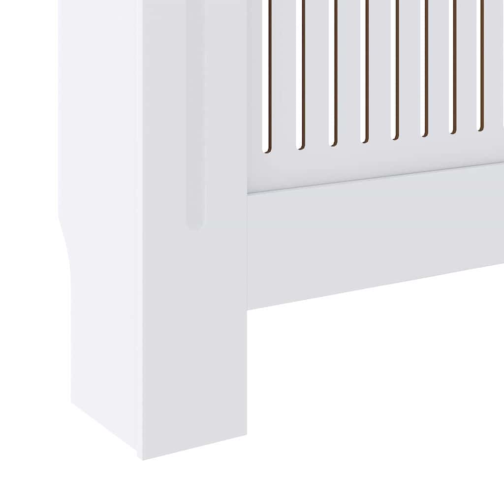 Copertura per radiatori 2 pz Bianco 205 x 20,5 x 81,5cm