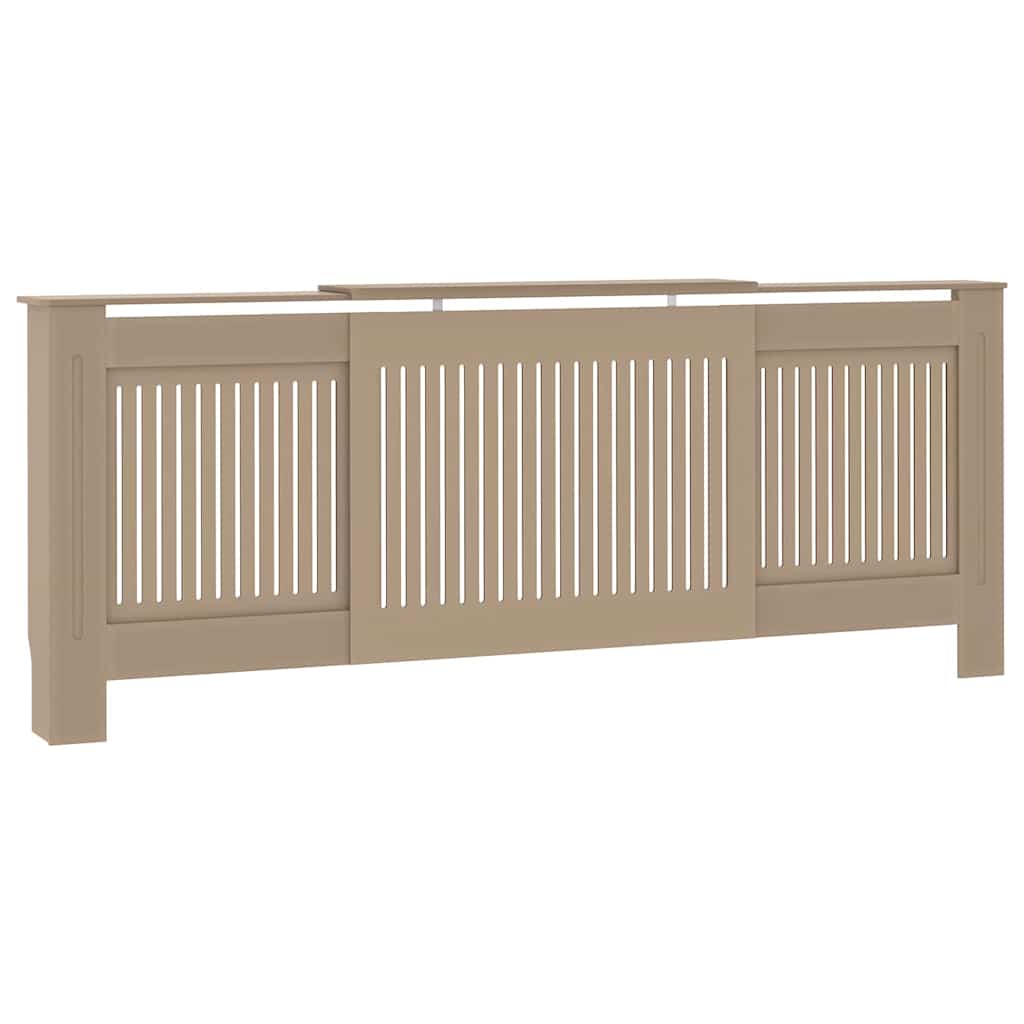 Copertura per radiatori 2 pz Rovere Sonoma 205 x 20,5 x 81,5cm