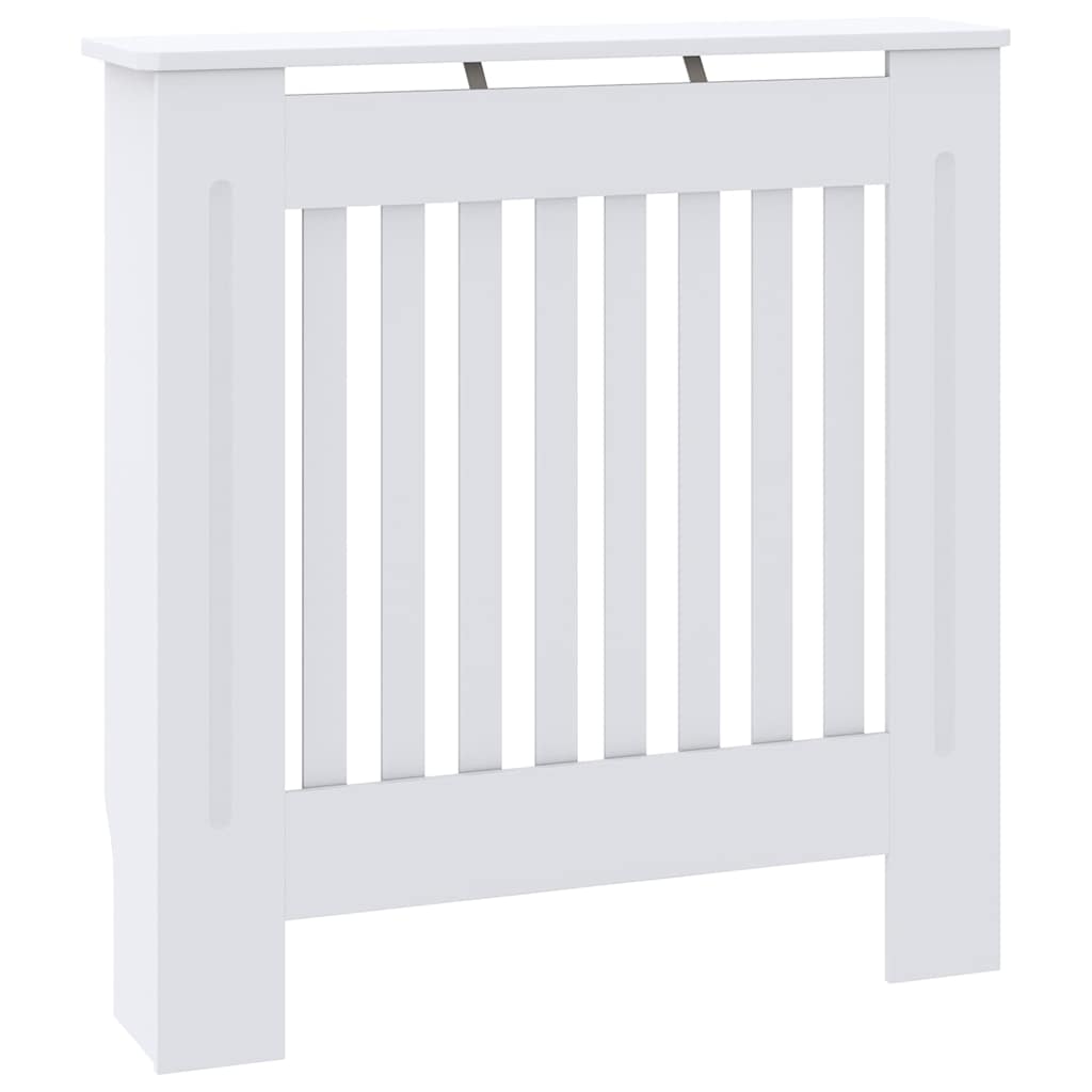 Copertura per radiatori 2 pz Bianco 78 x 19 x 81,5cm
