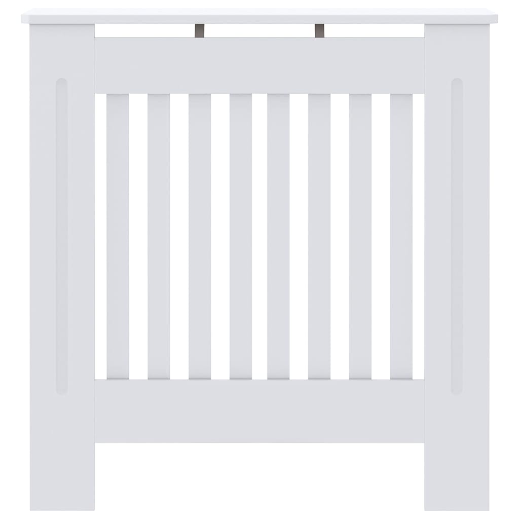 Copertura per radiatori 2 pz Bianco 78 x 19 x 81,5cm