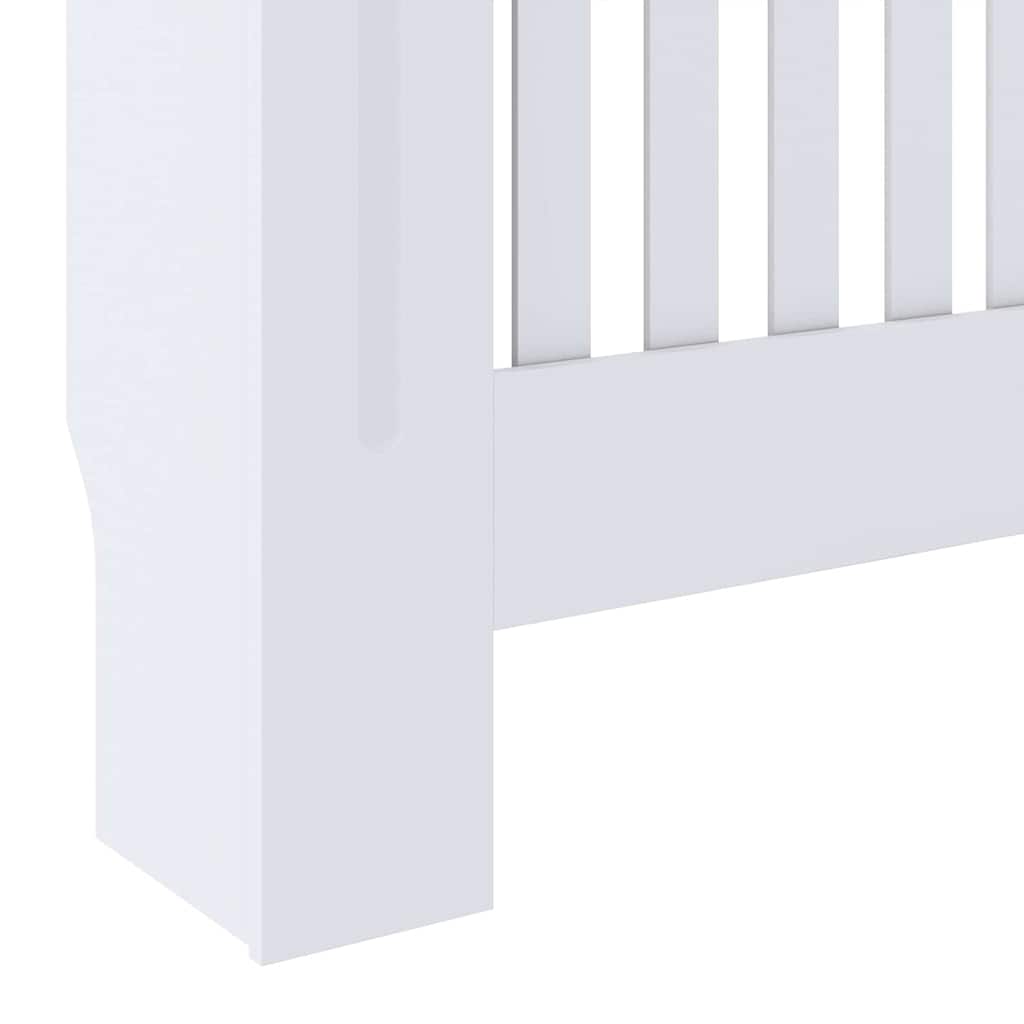 Copertura per radiatori 2 pz Bianco 78 x 19 x 81,5cm