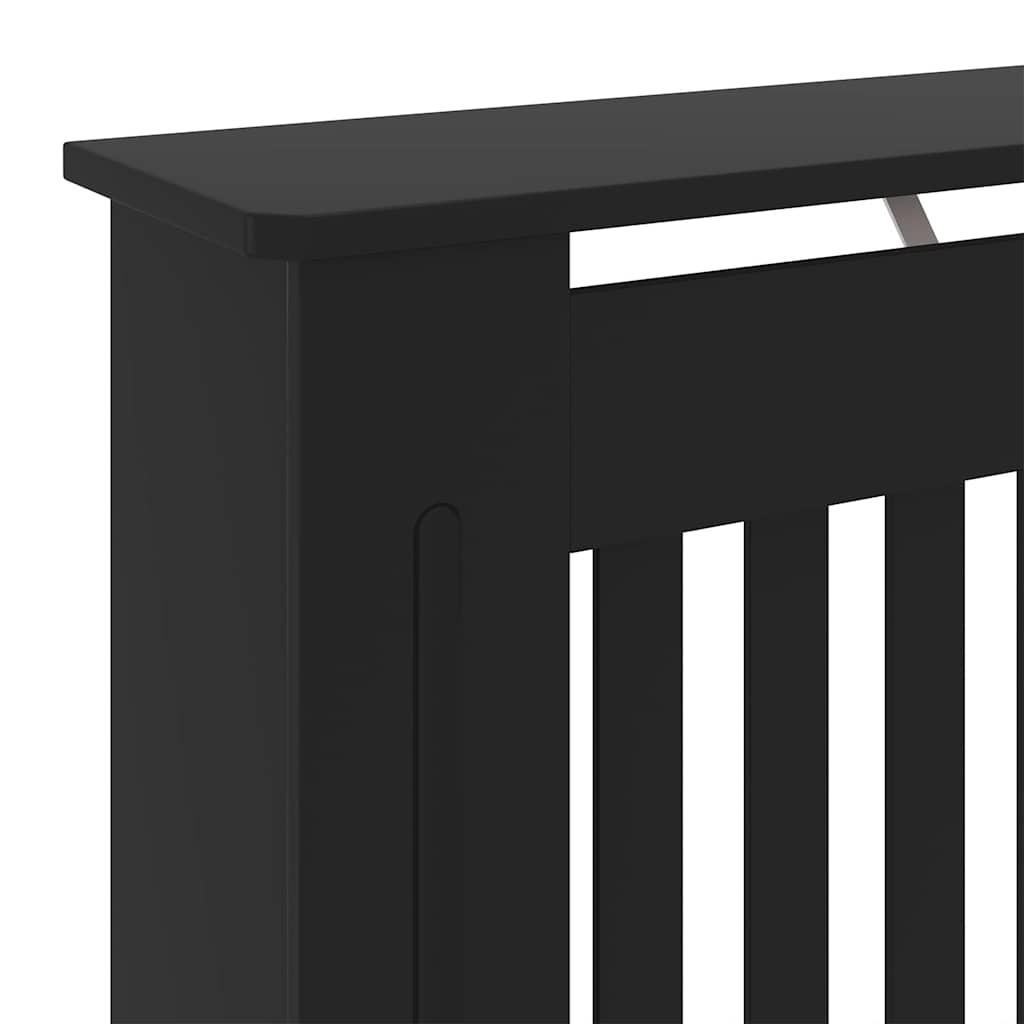 Copertura per radiatori Nero 78 x 19 x 81,5cm