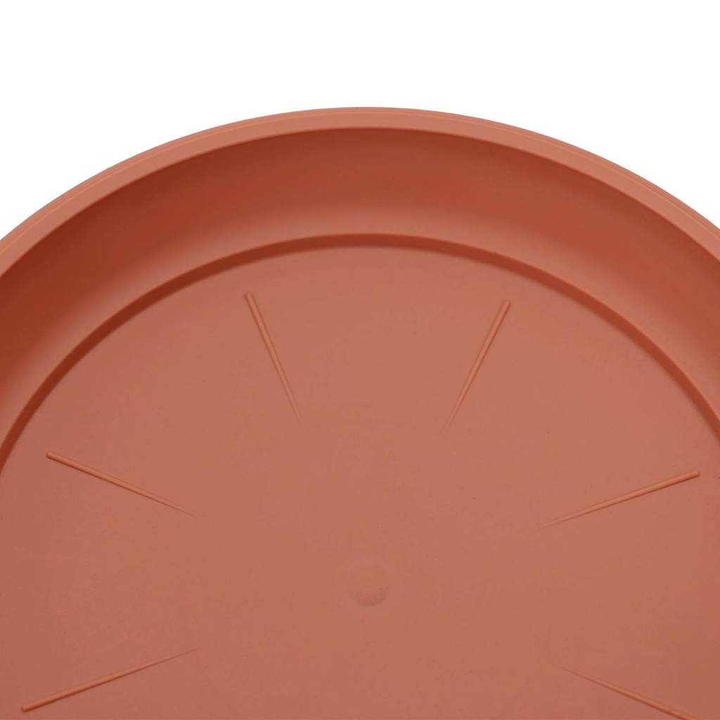 Vasi per Piante 24 pz Rosso Mattone Plastica