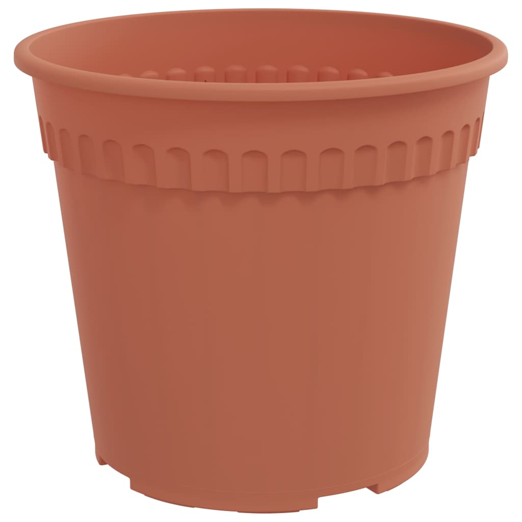 Vasi per Piante 24 pz Rosso Mattone Plastica