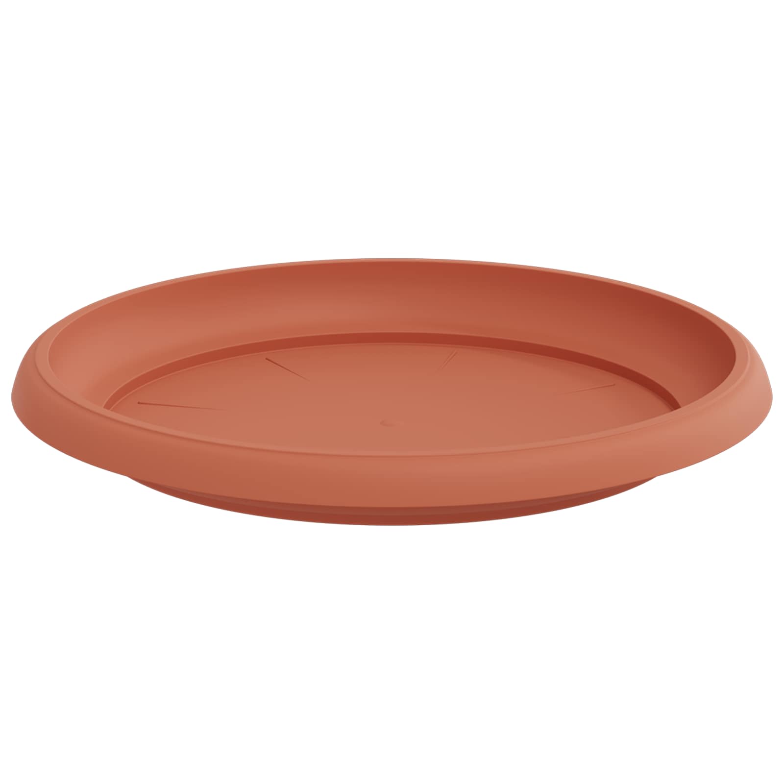 Vasi per Piante 6 pz Rosso Mattone Ø 30 x 25 cm Plastica