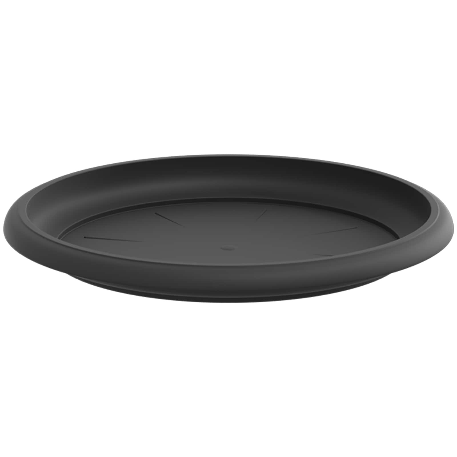 Vasi per Piante 6 pz Nero Ø 22 x 18 cm Plastica