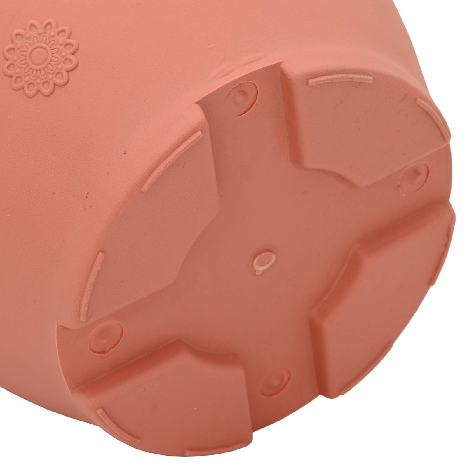 Vasi per Piante 24 pz Rosso Mattone Ø 34 x 28 cm Plastica
