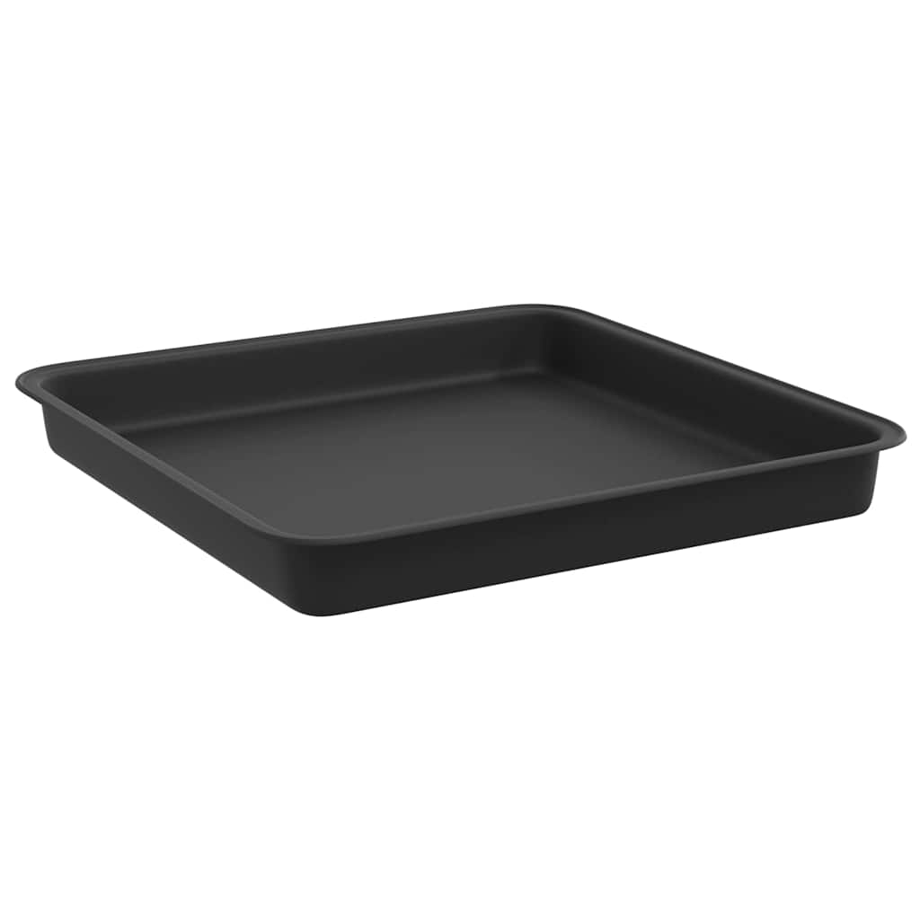 Vasi per Piante 6 pz Nero Plastica