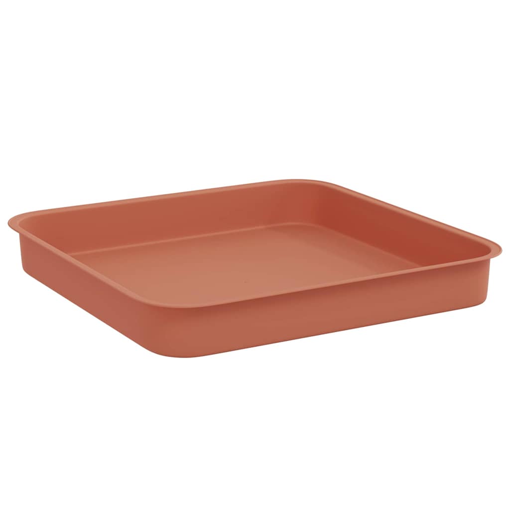 Vasi per Piante 24 pz Rosso Mattone Plastica