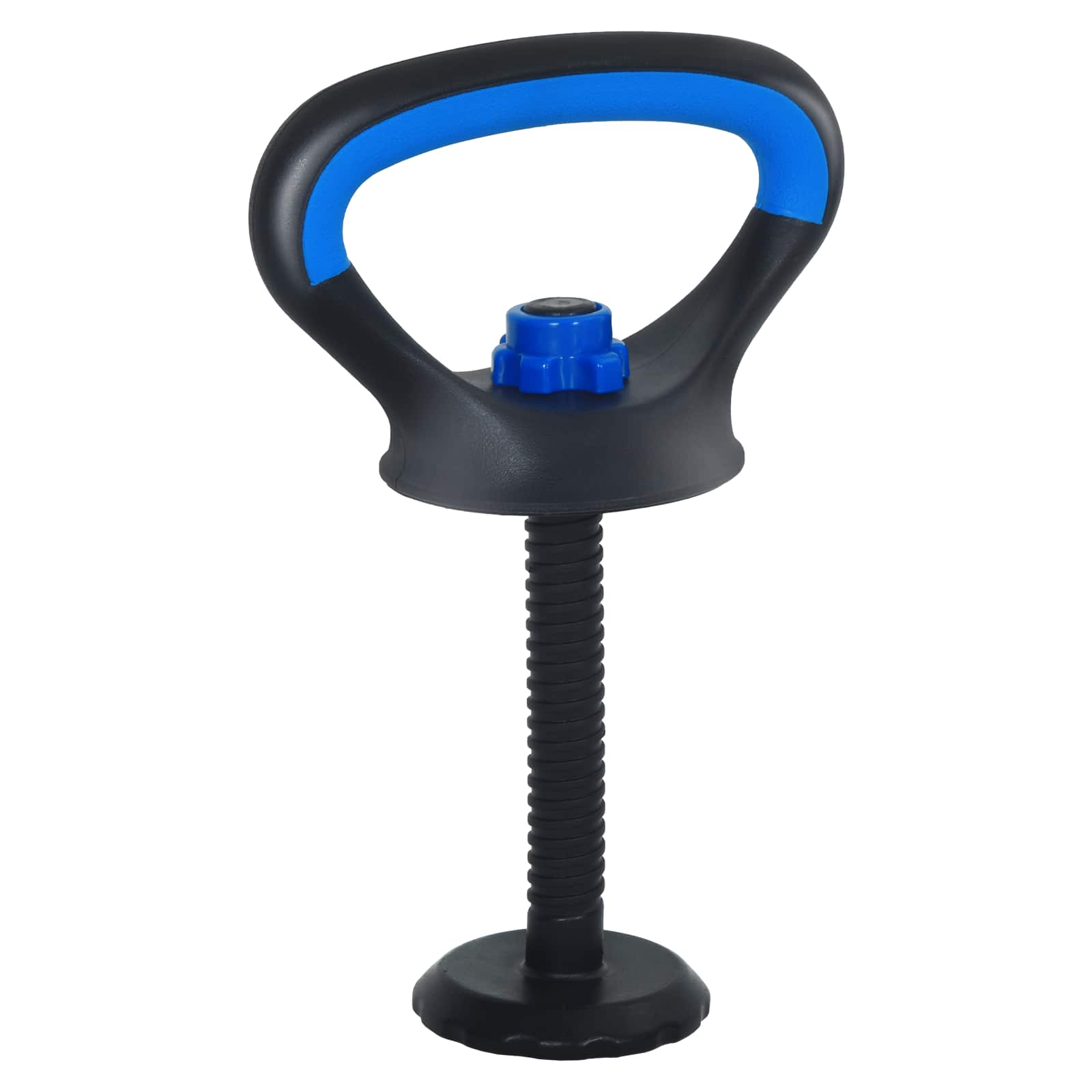 Set di Manubri 4-in-1 30kg Nero e Blu Cemento e sabbia di ferro