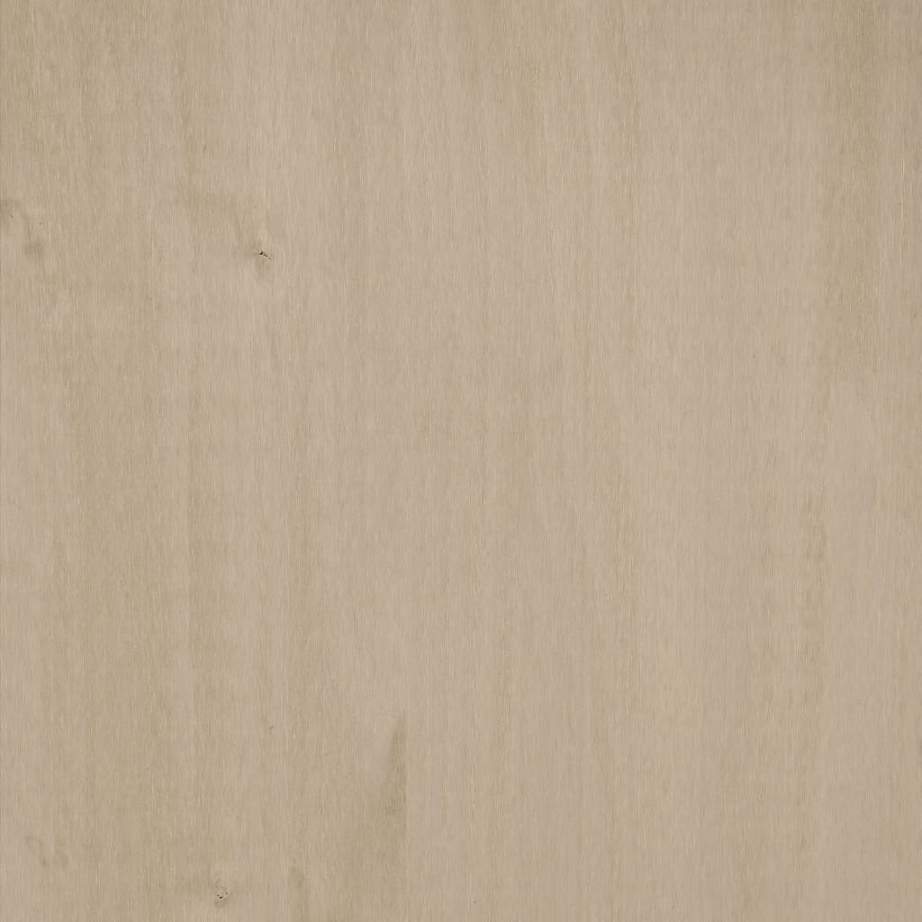 Scarpiera HAMAR ambra 59,5x35x117 cm in Legno Massello di Pino