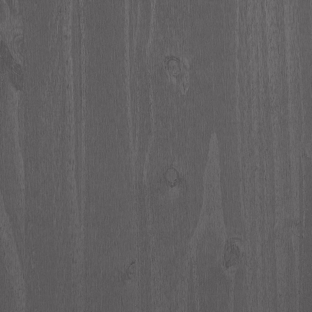 Scarpiera HAMAR Grigio Chiaro 85x40x108 cm in Legno di Pino