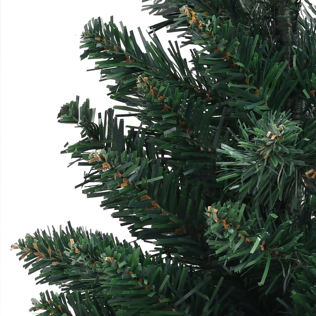 Albero di Natale Artificiale con Supporto Verde 90 cm PVC