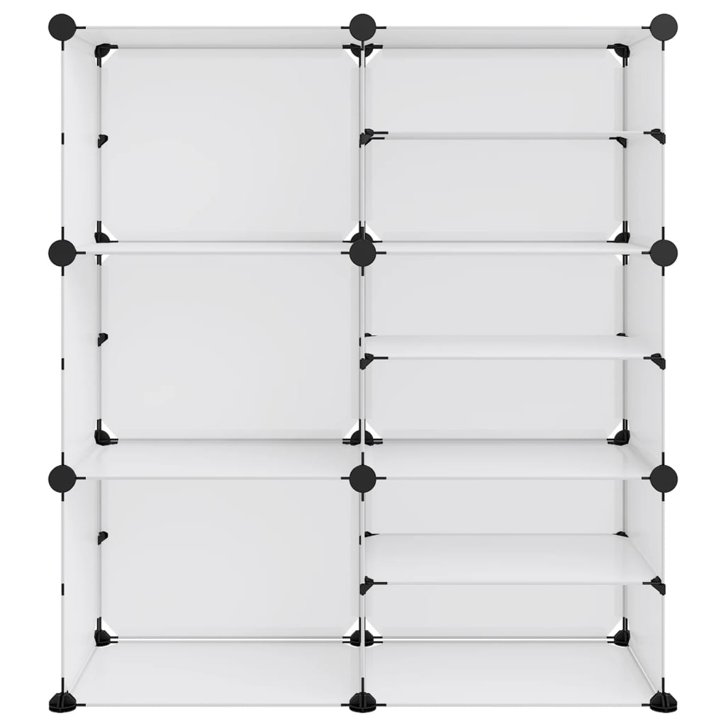 Scarpiera Trasparente 84x31,5x93 cm in PP