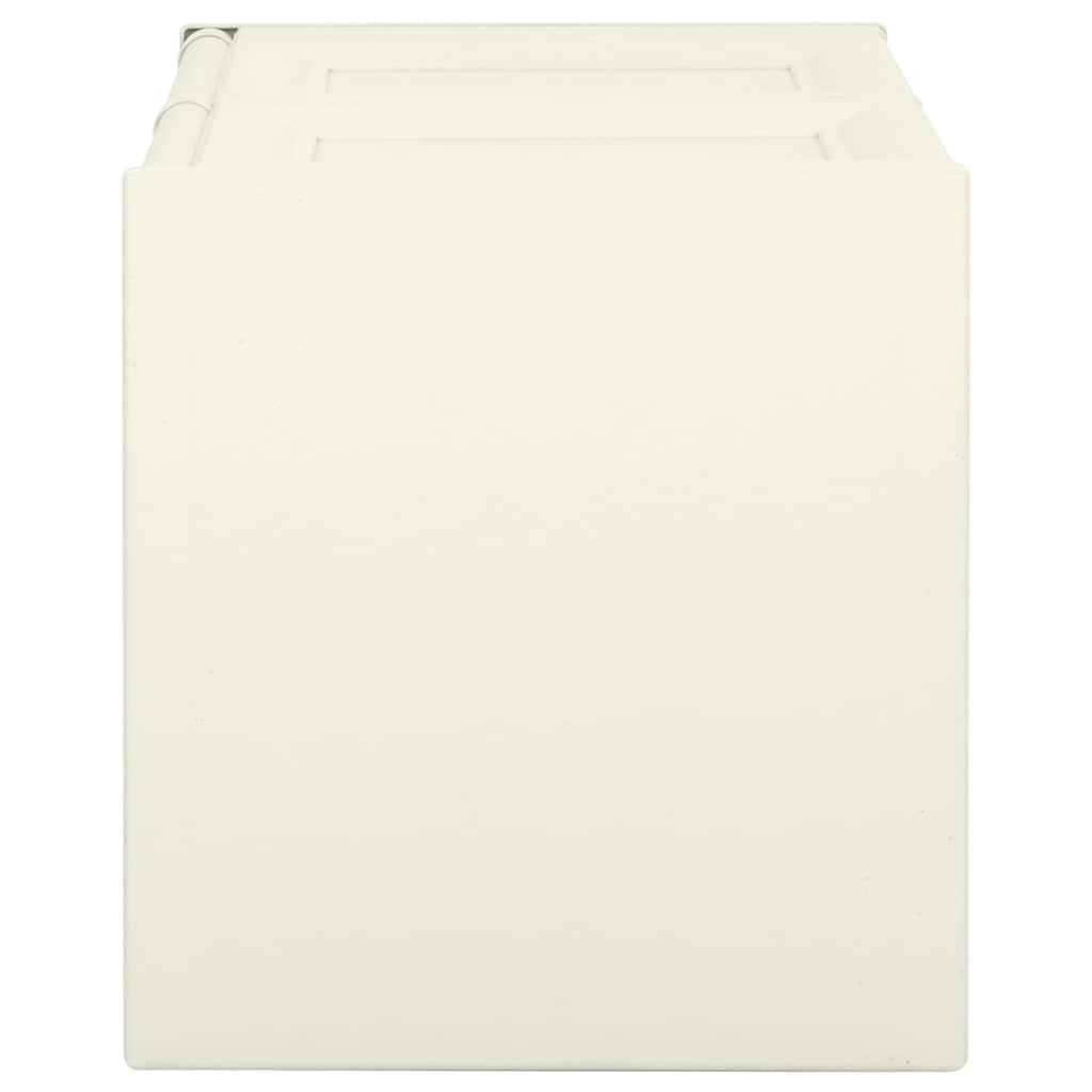 Baule per Cuscini Vaniglia 86x40x42 cm 85 L