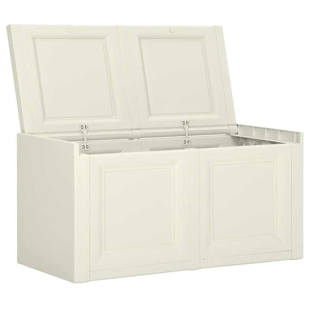 Baule per Cuscini Vaniglia 86x40x42 cm 85 L