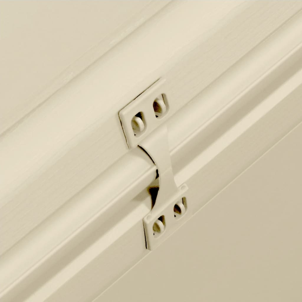 Baule per Cuscini Bianco Angora 125x40x42 cm 130 L